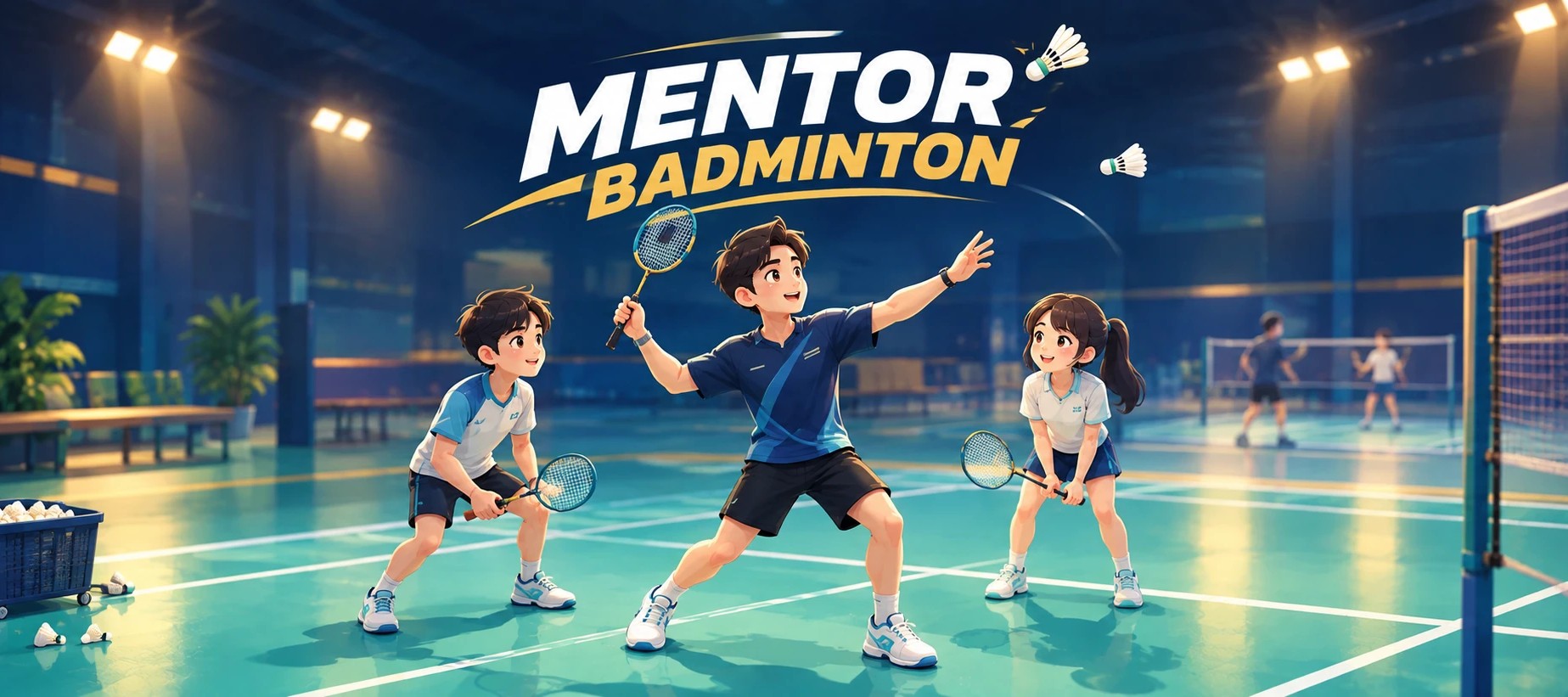 Mentor Badminton · T2 20:00-22:00