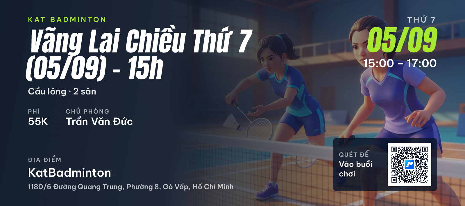 Vãng Lai Chiều Thứ 7 (05/09) - 15h