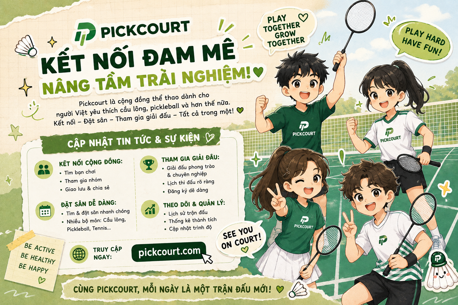 Pickcourt championship