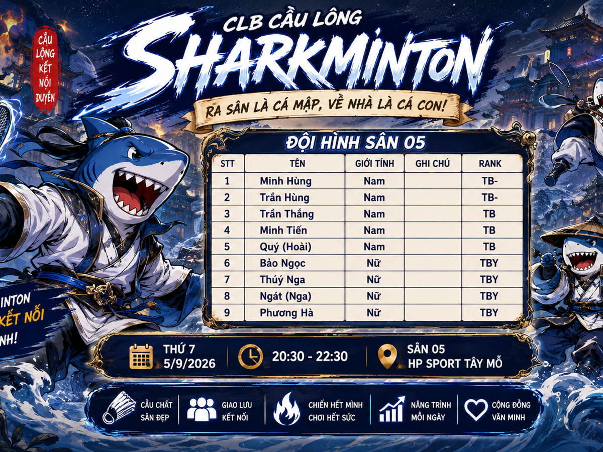 THỨ 7 NGÀY 5/9 21H