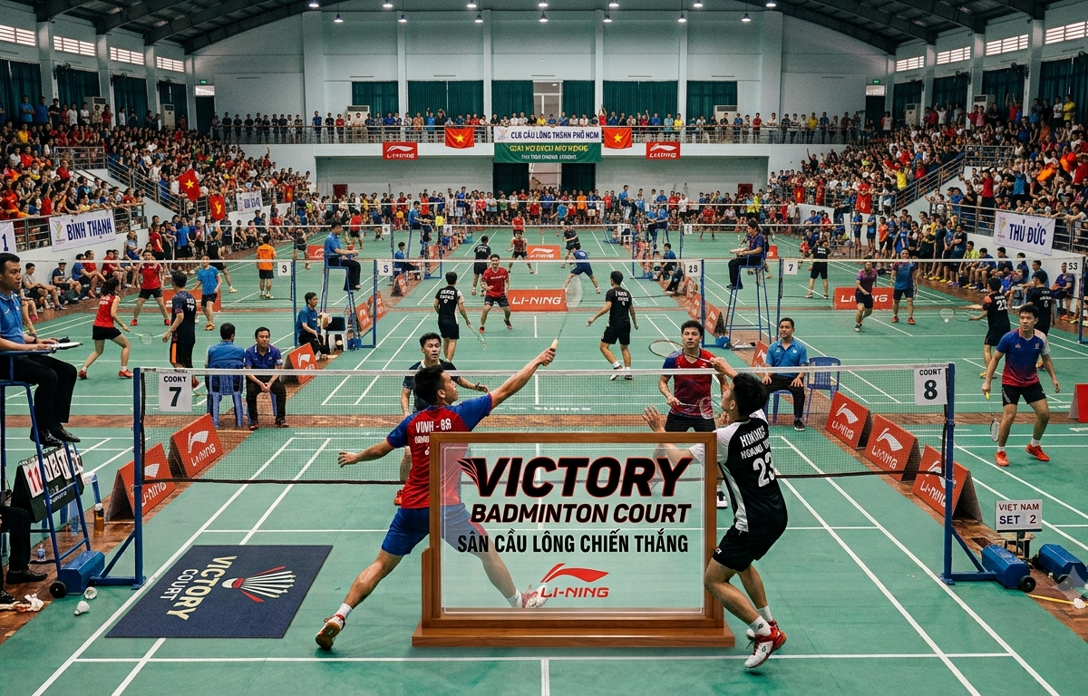 Sân Victory  Vãng lai thứ 7 🏸🏸🏸